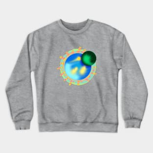 Galactic flourishing Crewneck Sweatshirt